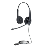 Audífonos Jabra BIZ 1500 Duo QD con micrófono para call center