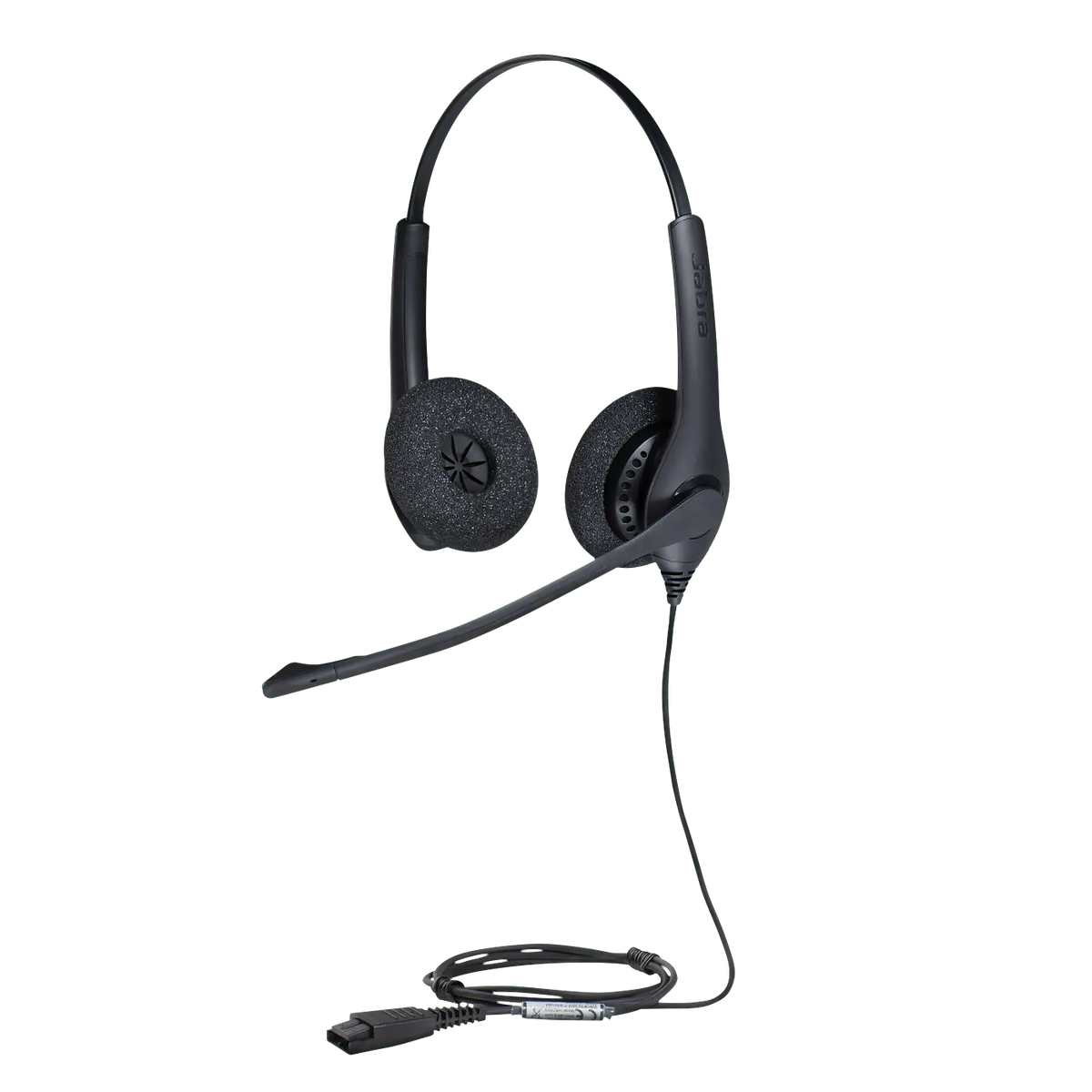 Audífonos Jabra BIZ 1500 Duo QD con micrófono para call center