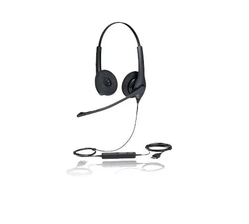 Audífonos Jabra BIZ 1500 Duo USB con micrófono para call center