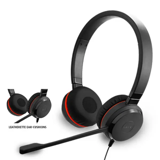Audífonos Jabra Evolve 30 II MS estéreo con micrófono para oficina