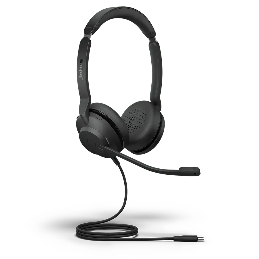 Audífonos Jabra Evolve2 30 SE USB-C con micrófono para oficina
