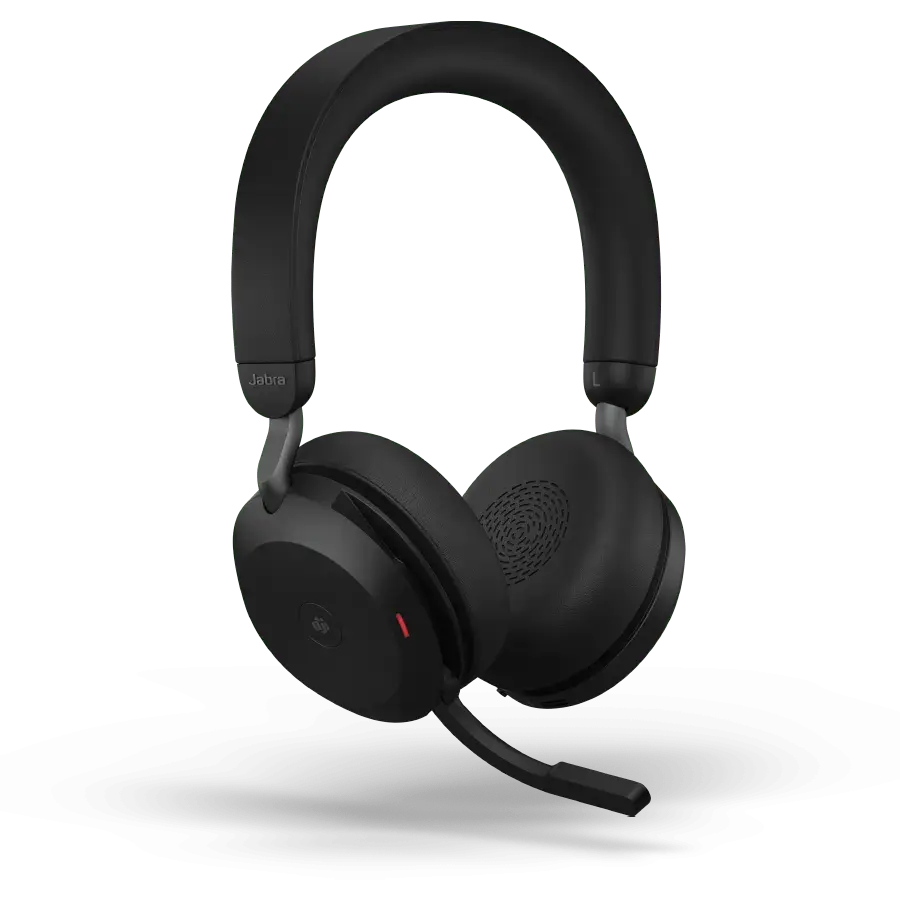 Audífonos Jabra Evolve2 75 inalámbricos con ANC y micrófono