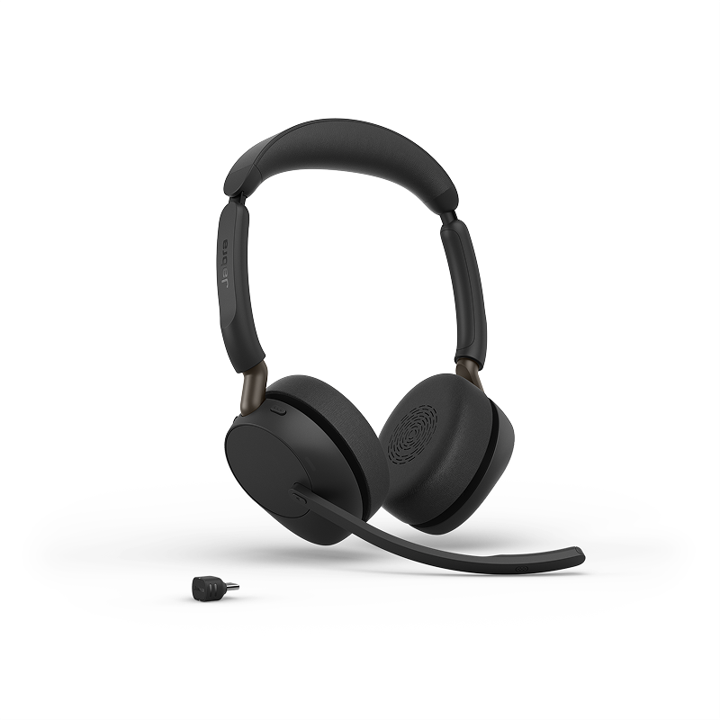 Jabra Evolve3 65 Stereo MS con Link 390c USB-C, producto aislado
