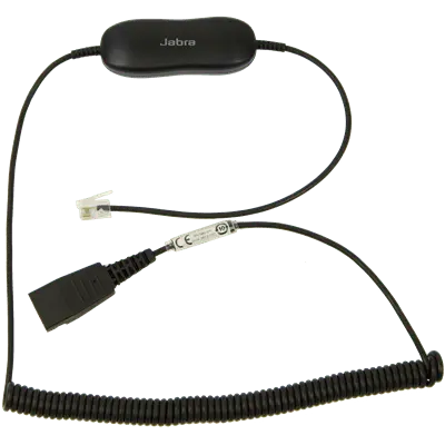 Cable espiral Jabra GN1216 QD para teléfonos Avaya