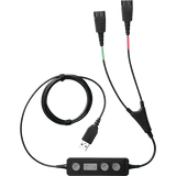 Jabra LINK 265 cable USB a QD para capacitación y supervisión de llamadas