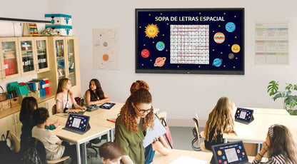 LG CreateBoard de 55 pulgadas para aulas y espacios de colaboración