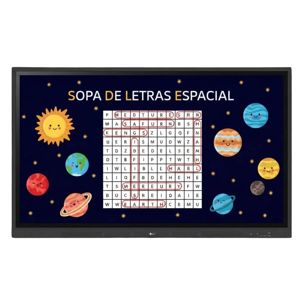 LG CreateBoard de 55 pulgadas, pantalla interactiva multitáctil UHD