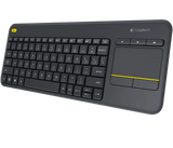 Teclado Logitech K400 Plus con touchpad para Smart TV y PC
