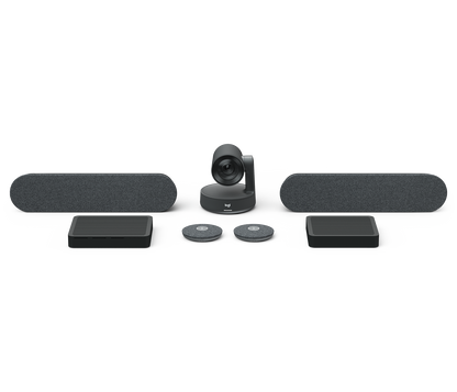 Logitech Rally Plus cámara de videoconferencia 4K con dos altavoces y dos micrófonos