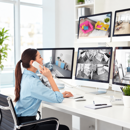 Monitoreo de cámaras de seguridad CCTV para empresas en Chile