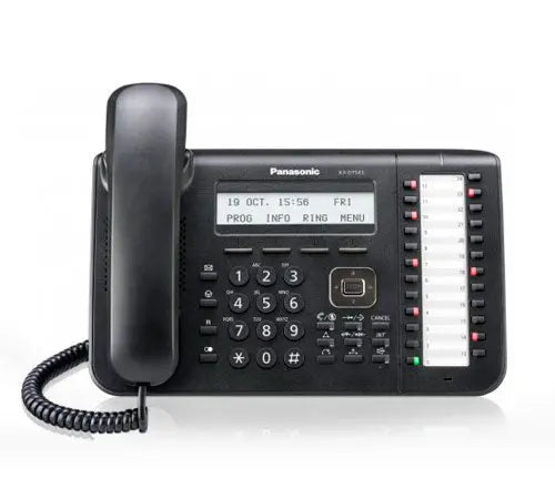 Teléfono digital Panasonic KX-DT543X-B con 24 teclas programables