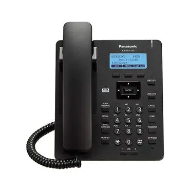 Teléfono IP Panasonic KX-HDV130 PoE de 2 líneas SIP usado
