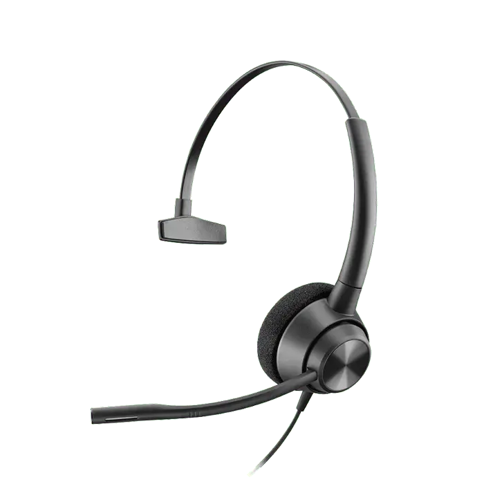 Cintillo telefónico Poly EncorePro 310 monoaural QD para oficina