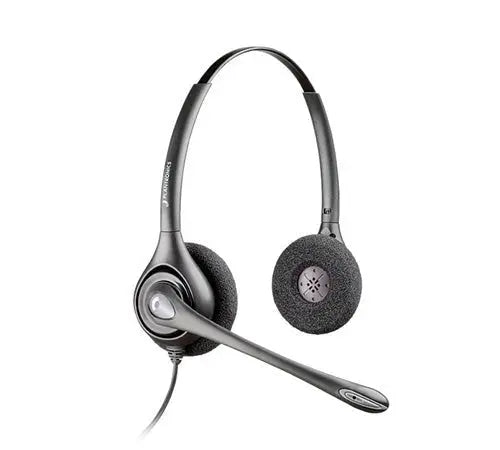 Audífonos Poly Plantronics HW261 biaurales con conexión QD para call center