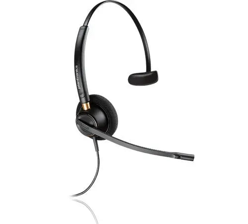 Audífonos Poly Plantronics HW510 monoaurales con cable QD