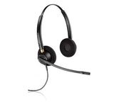 Audífonos Poly Plantronics HW520 biaurales con cable QD