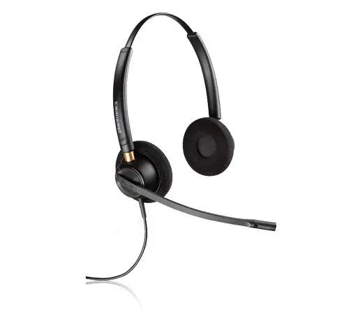 Audífonos Poly Plantronics HW520 biaurales con cable QD