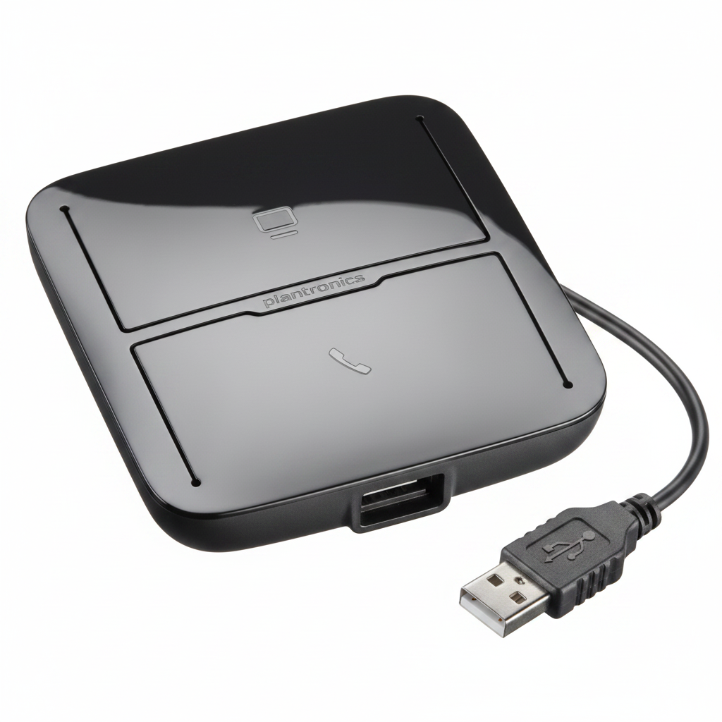Adaptador Poly Plantronics MDA200 USB y RJ9 para comunicaciones unificadas