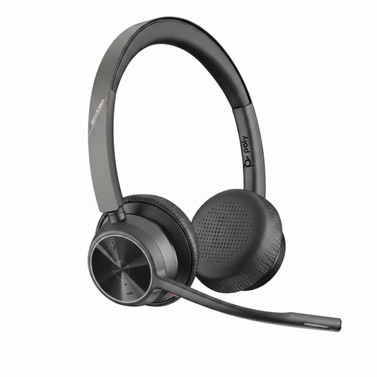 Audífonos Poly Voyager 4320 Microsoft Teams Bluetooth con adaptador USB