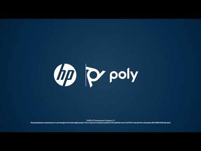 POLY STUDIO V12 – Barra de Videoconferencia USB 4K para Salas Pequeñas