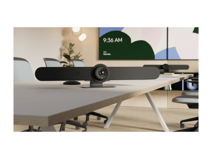 Videoconferencia LOGITECH RALLY BAR 4k 960-001310 -Videoconferencia-camara-audifono-oficina