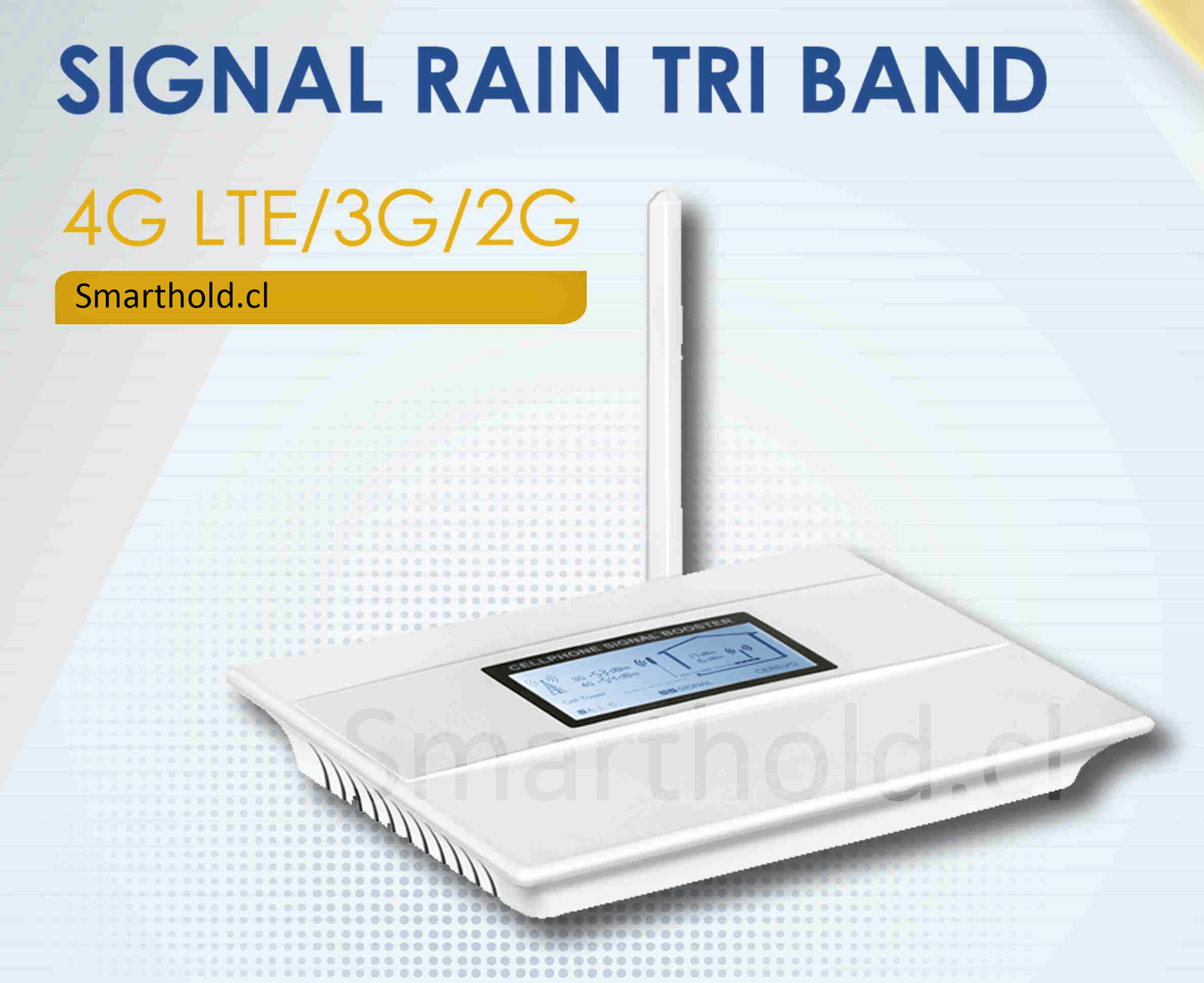 Repetidor Amplificador Celular Rain 4G 3G 2G - Smarthold