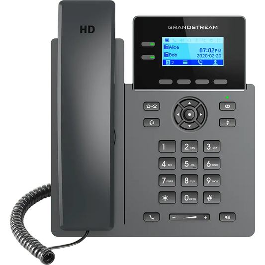 Teléfono IP Grandstream GRP2602P con dos líneas SIP y PoE