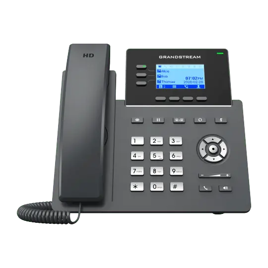 Teléfono IP Grandstream GRP2602W con WiFi dual band y PoE