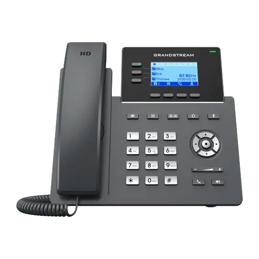 Teléfono IP Grandstream GRP2602W con WiFi dual band y PoE