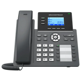Teléfono IP Grandstream GRP2604P Gigabit con PoE y tres líneas SIP