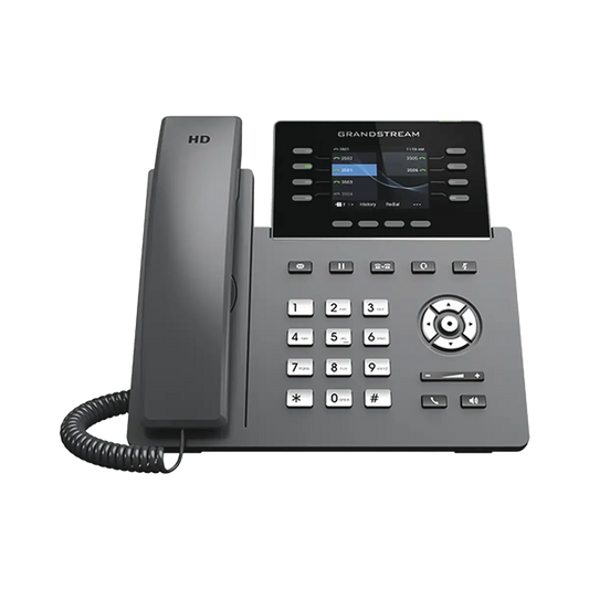 Teléfono IP Grandstream GRP2624 con WiFi, Bluetooth, Gigabit y PoE