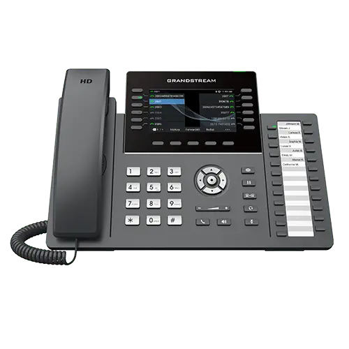 Teléfono IP Grandstream GRP2636 con WiFi, Bluetooth, Gigabit y teclas BLF