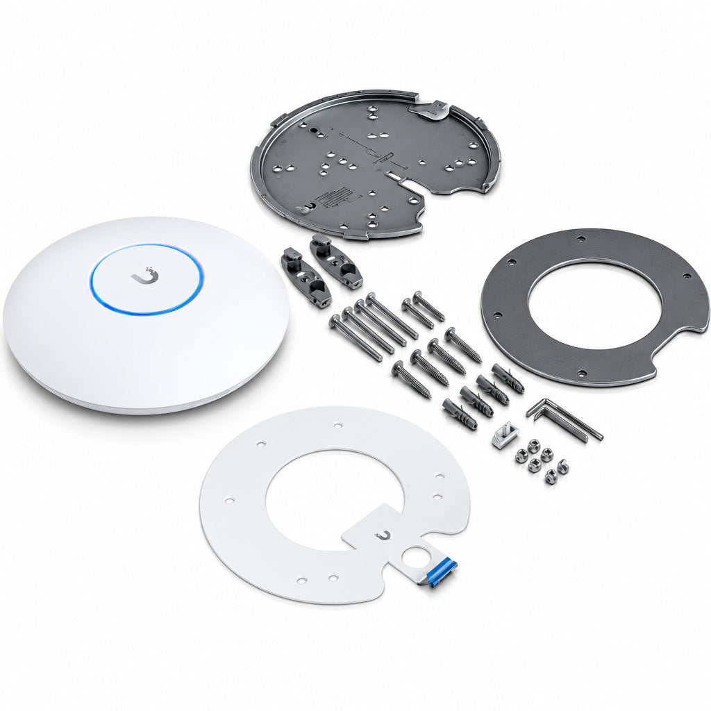 Ubiquiti U7-Pro punto de acceso WiFi 7 tribanda vista de producto