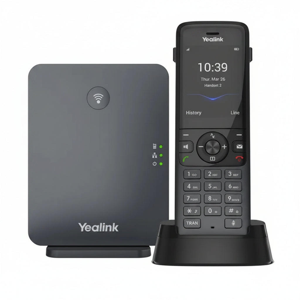 Yealink W78P teléfono DECT IP inalámbrico HD con base W70B y auricular W78H