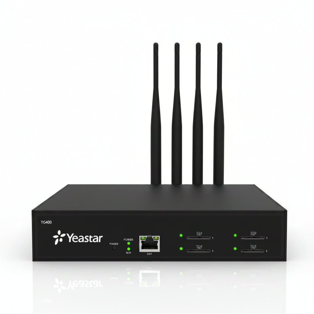 Yeastar NeoGate TG400L gateway GSM LTE a VoIP con cuatro puertos SIM