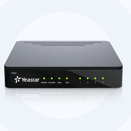 Central IP Yeastar P520 para hasta 100 extensiones empresariales