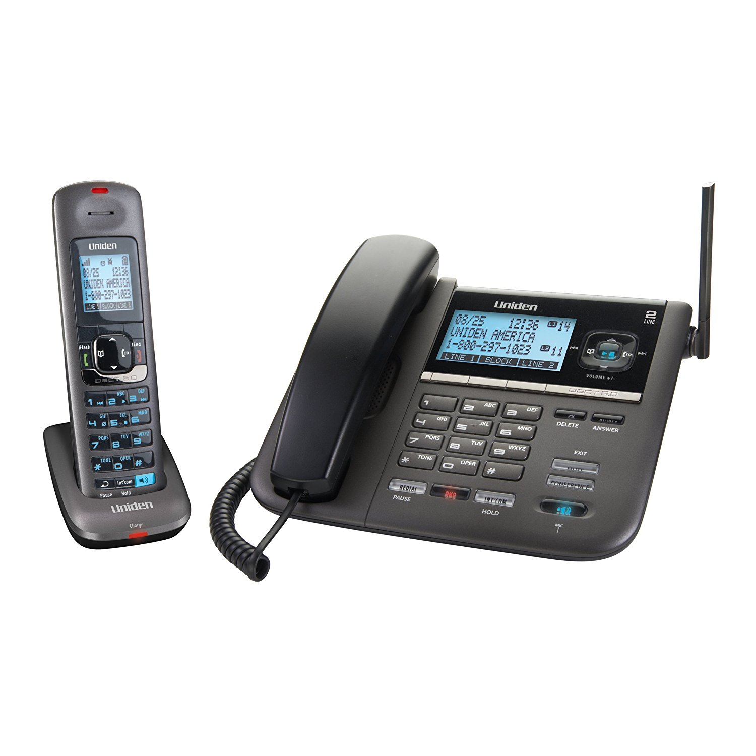 UNIDEN DECT4096 central telefonica inalambrica
